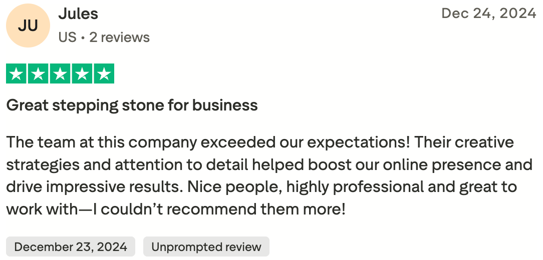 Vayner Media ratings and reviews