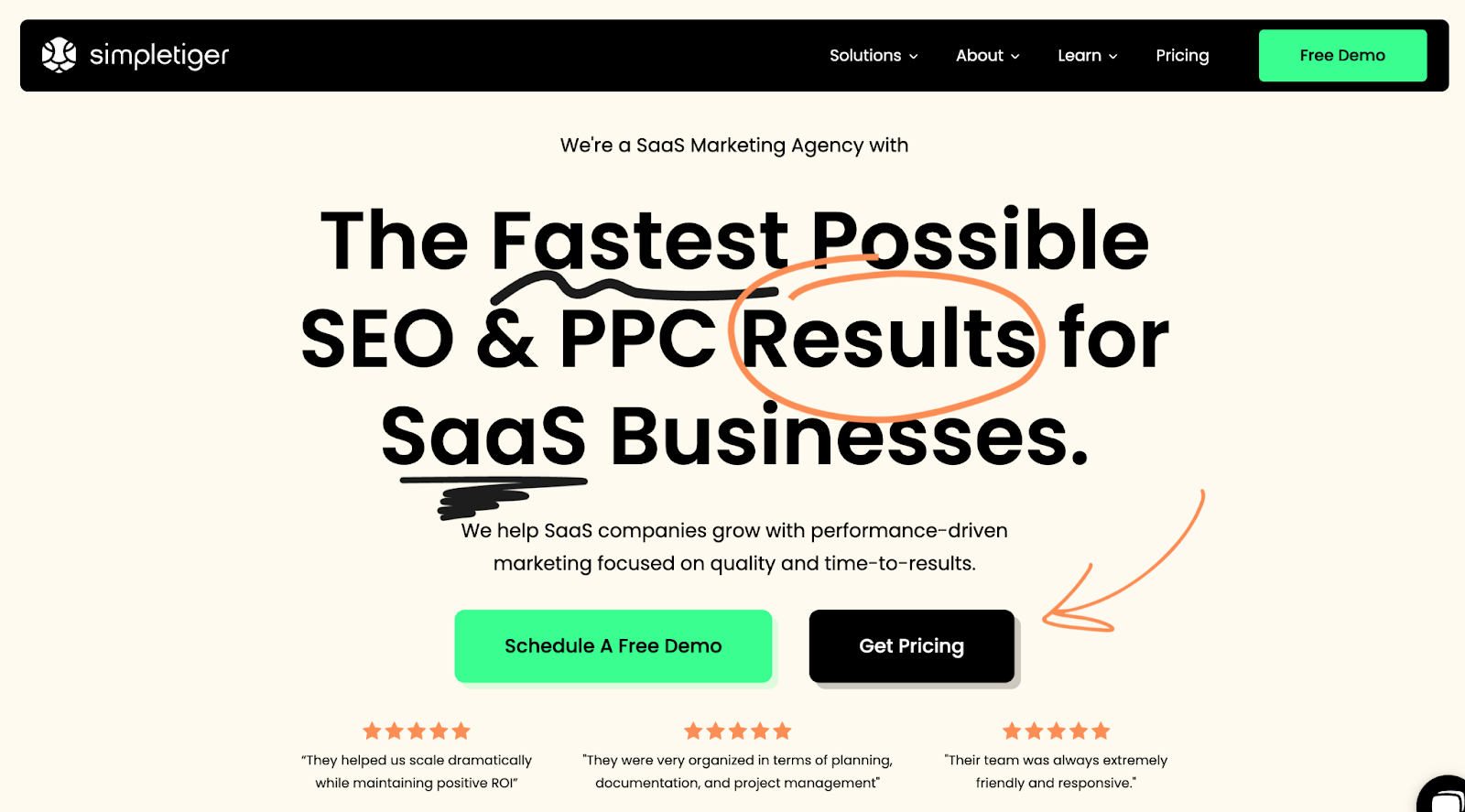 SimpleTiger Homepage