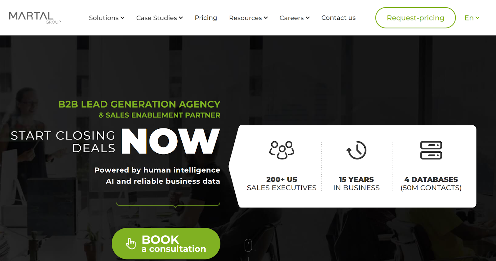 Martal Group Homepage