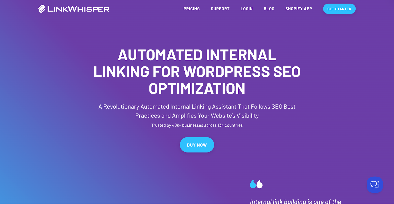 Link Whisper Homepage