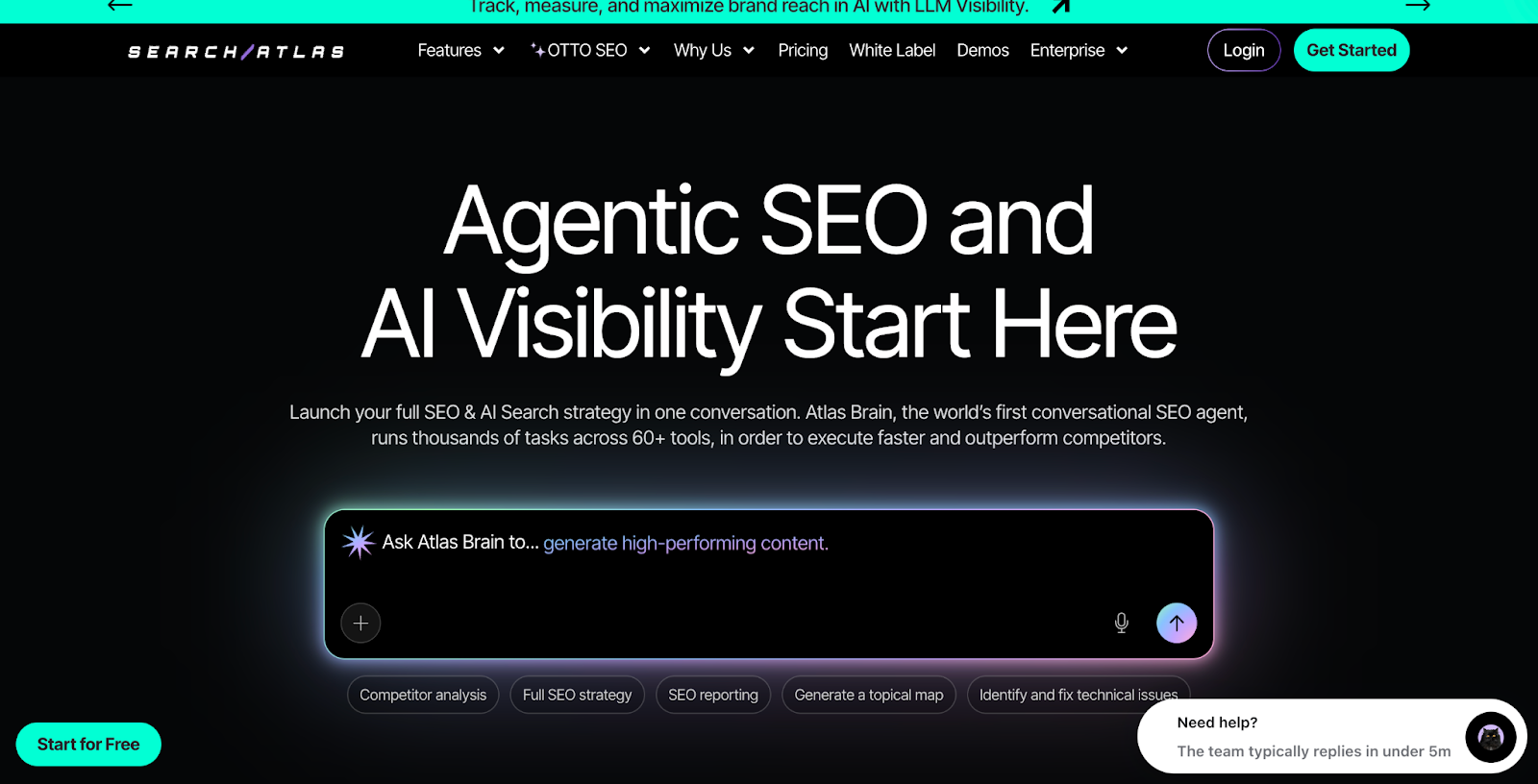 Search Atlas Homepage