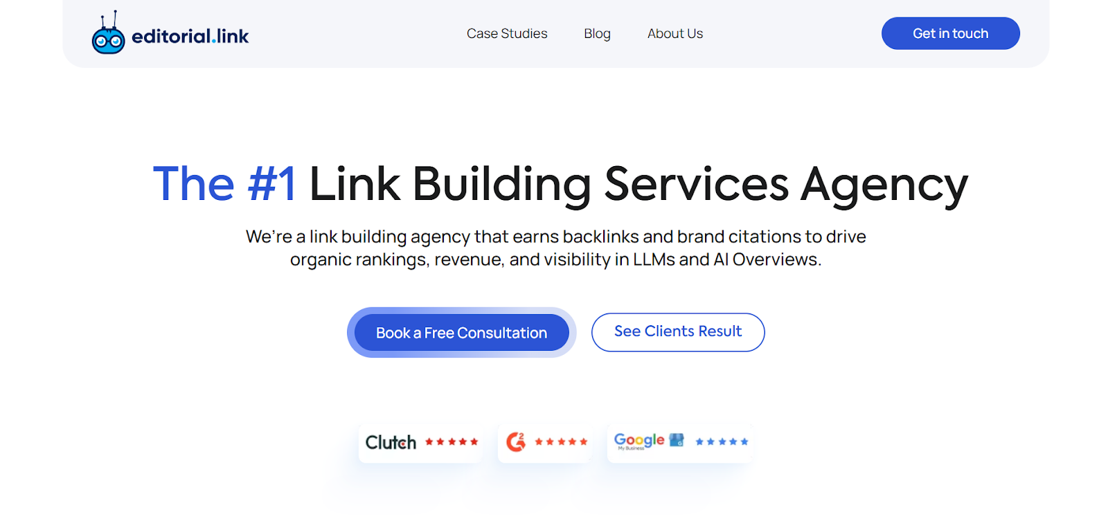 Editorial.Link homepage