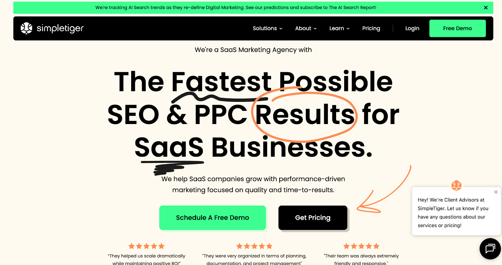 SimpleTiger Homepage