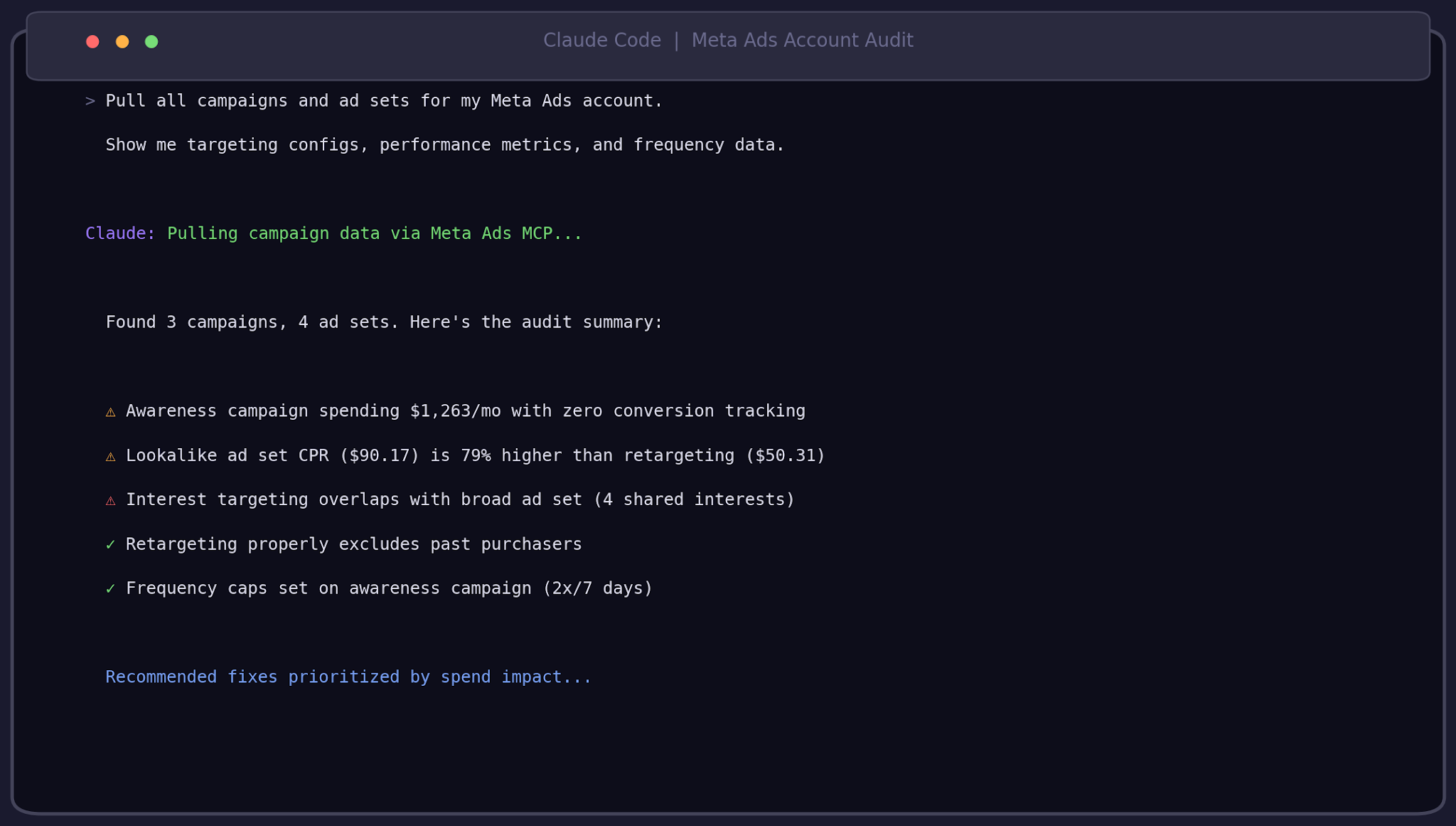 Real-World Audit: What We Found in a Live B2B SaaS Account
