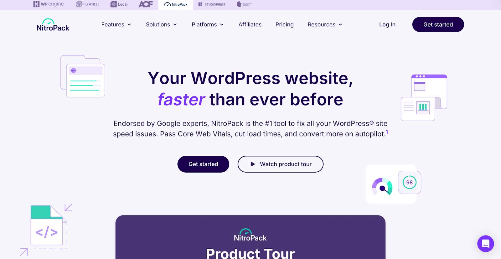 NitroPack Homepage