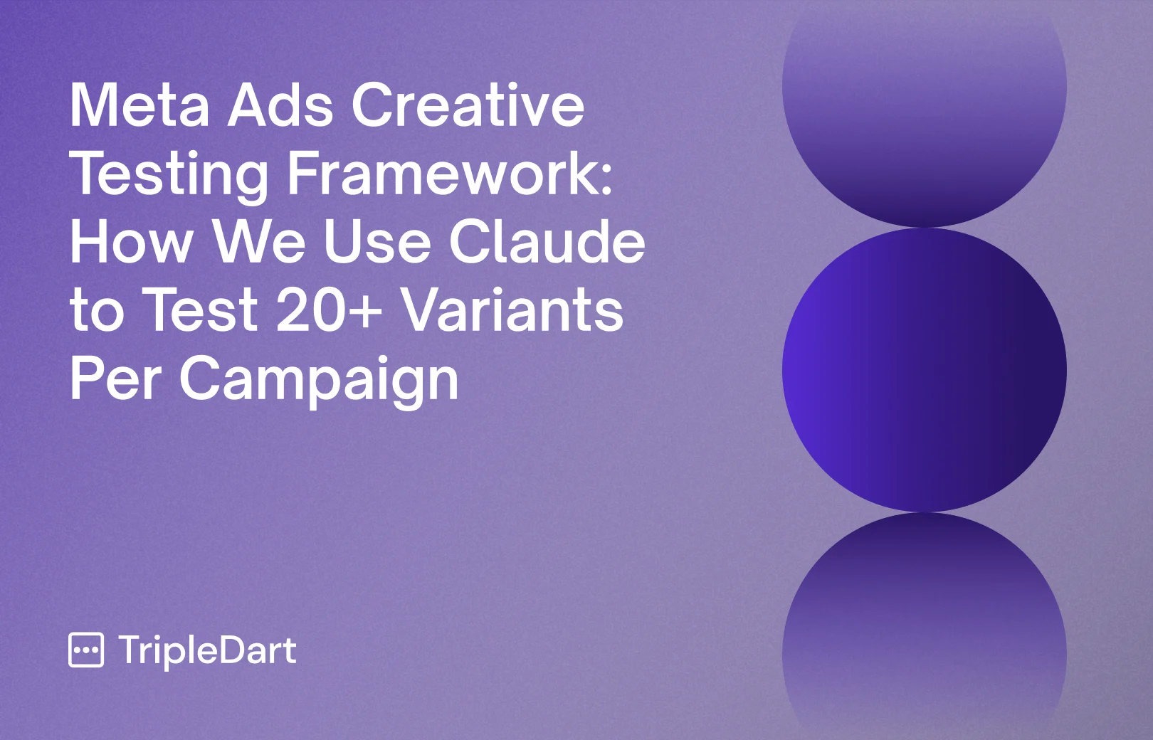 Meta Ads Creative Testing Framework: How We Use Claude to Test 20+ Variants Per Campaign