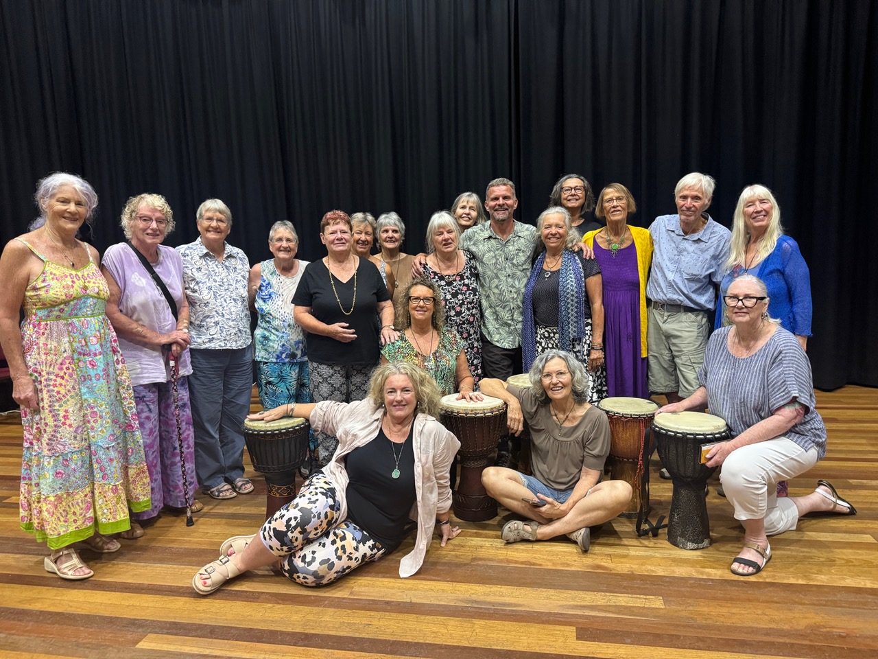 ACCF Supports Drumming at Byron Seniors Club