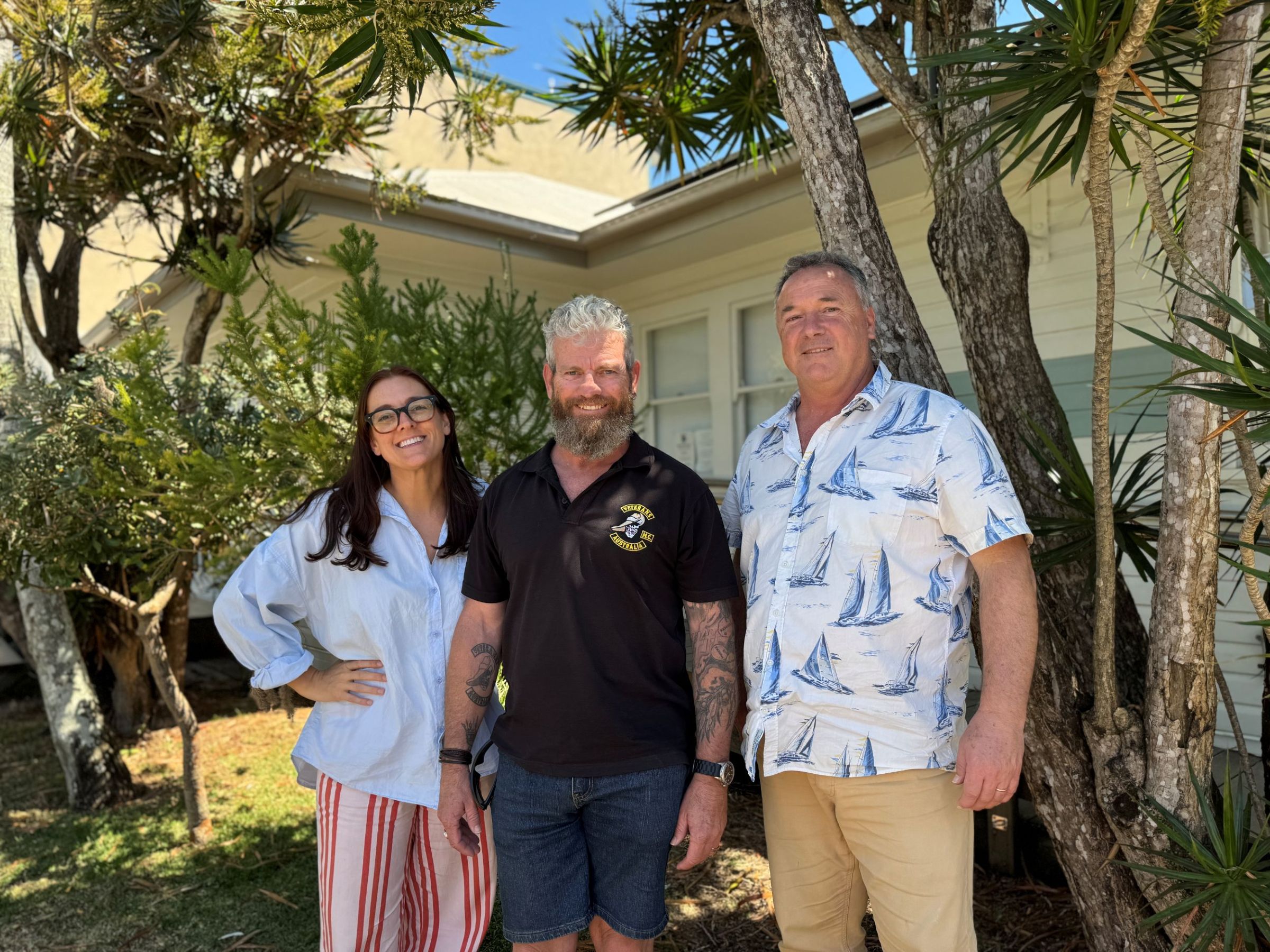 Veterans Motorcycle Club Rides for Fletcher Street Cottage