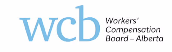 Workers' Compensation Board of Alberta logo in light blue and black text