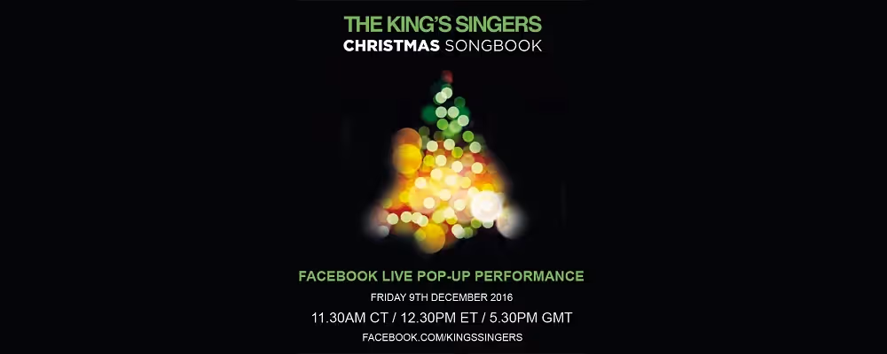 Christmas Songbook on Facebook Live: Friday December 9th