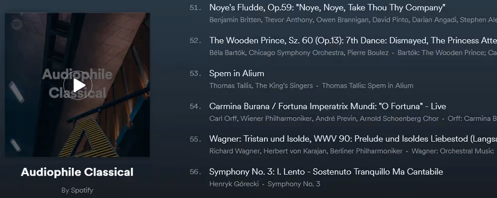 Spem in Alium in new Spotify playlist