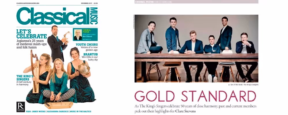 Free Digital Edition of Bob Chilcott's Classical Music Magazine