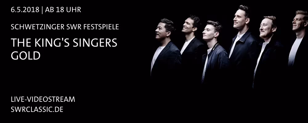 Livestream from Schwetzinger Festspiele, 6 May: 6:00pm CEST