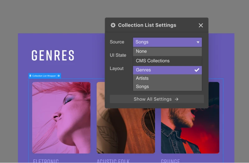 webflow cms