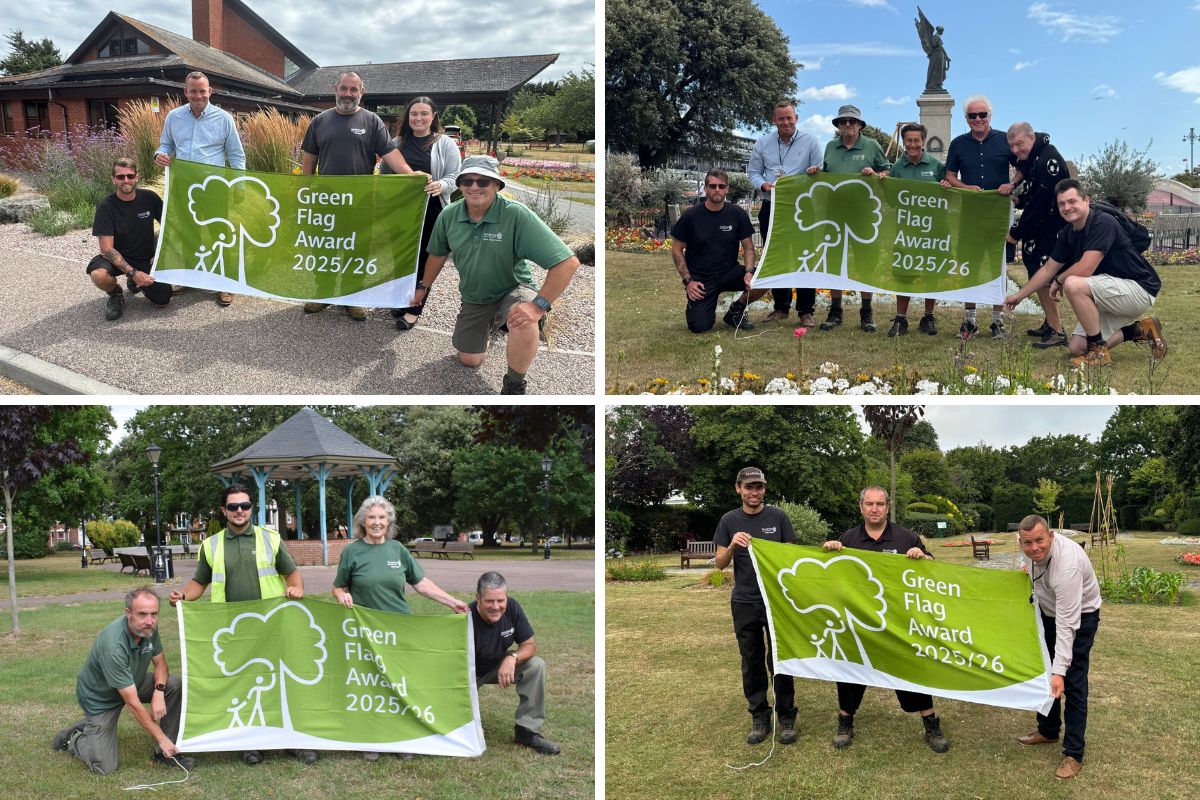 Four of Tendring’s green spaces once again among the best in the country