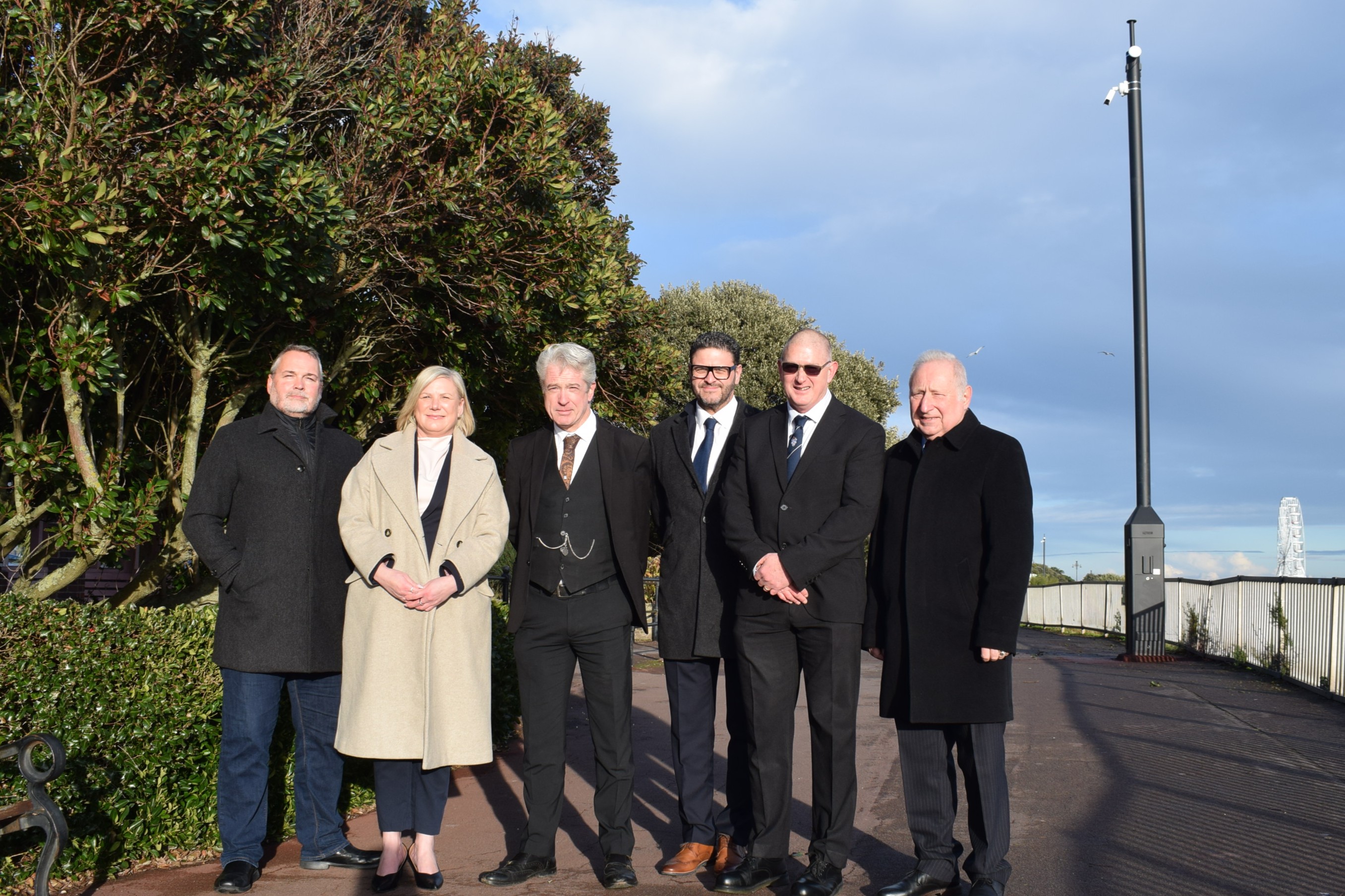 Cute dog sitting on the floor