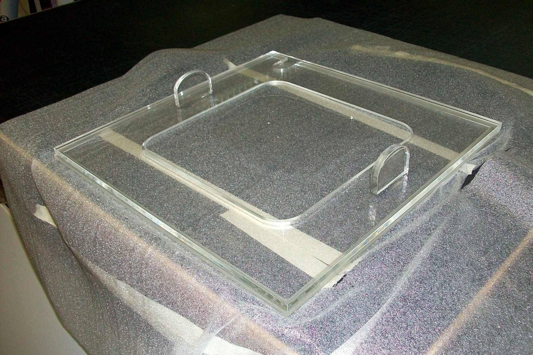 Clear acrylic parts