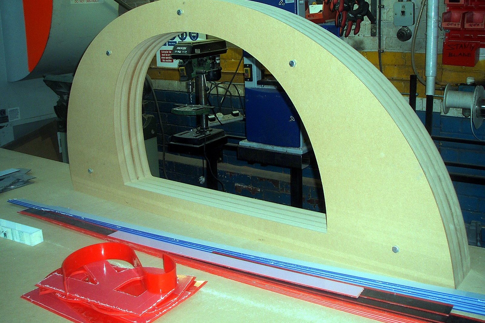 MDF arch component