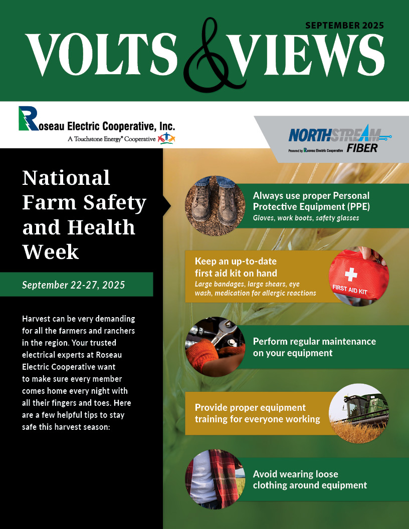 September Volts & Views Newsletter Cover