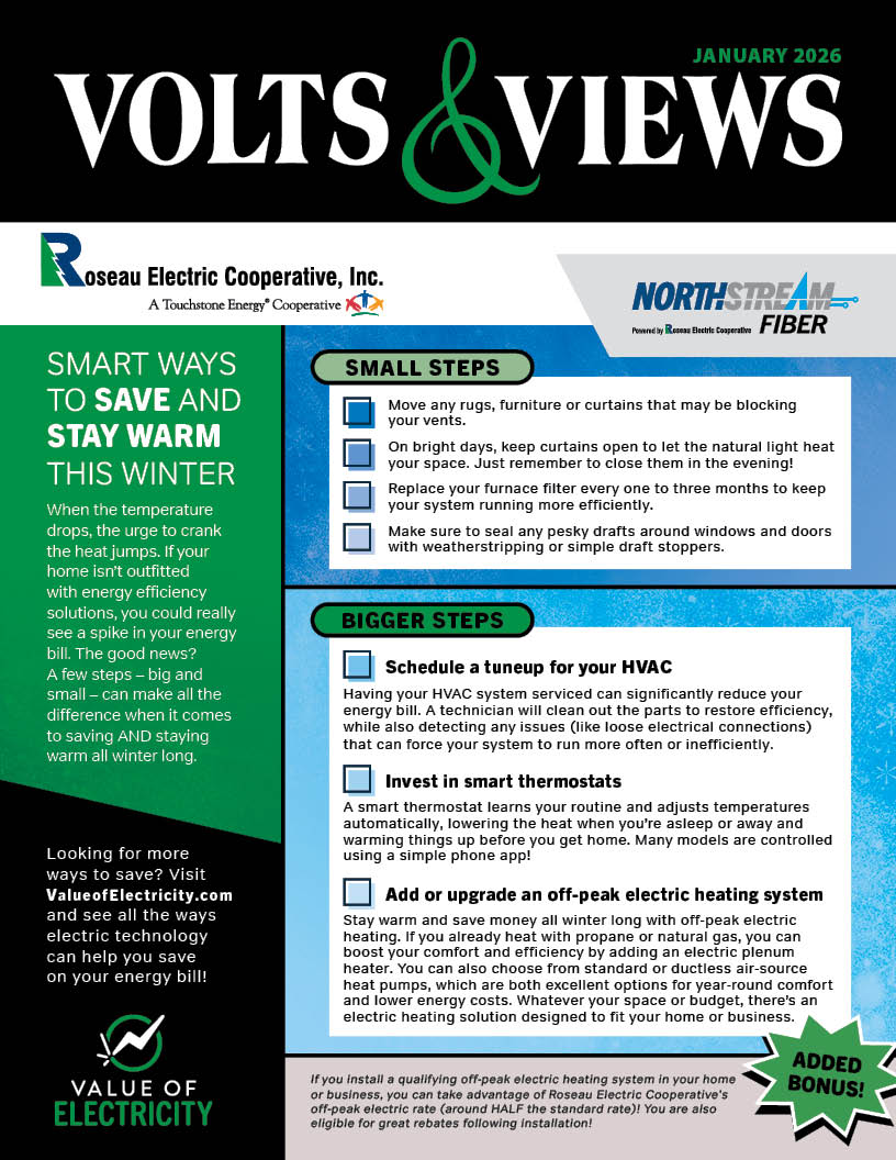 October Volts & Views Newsletter Cover