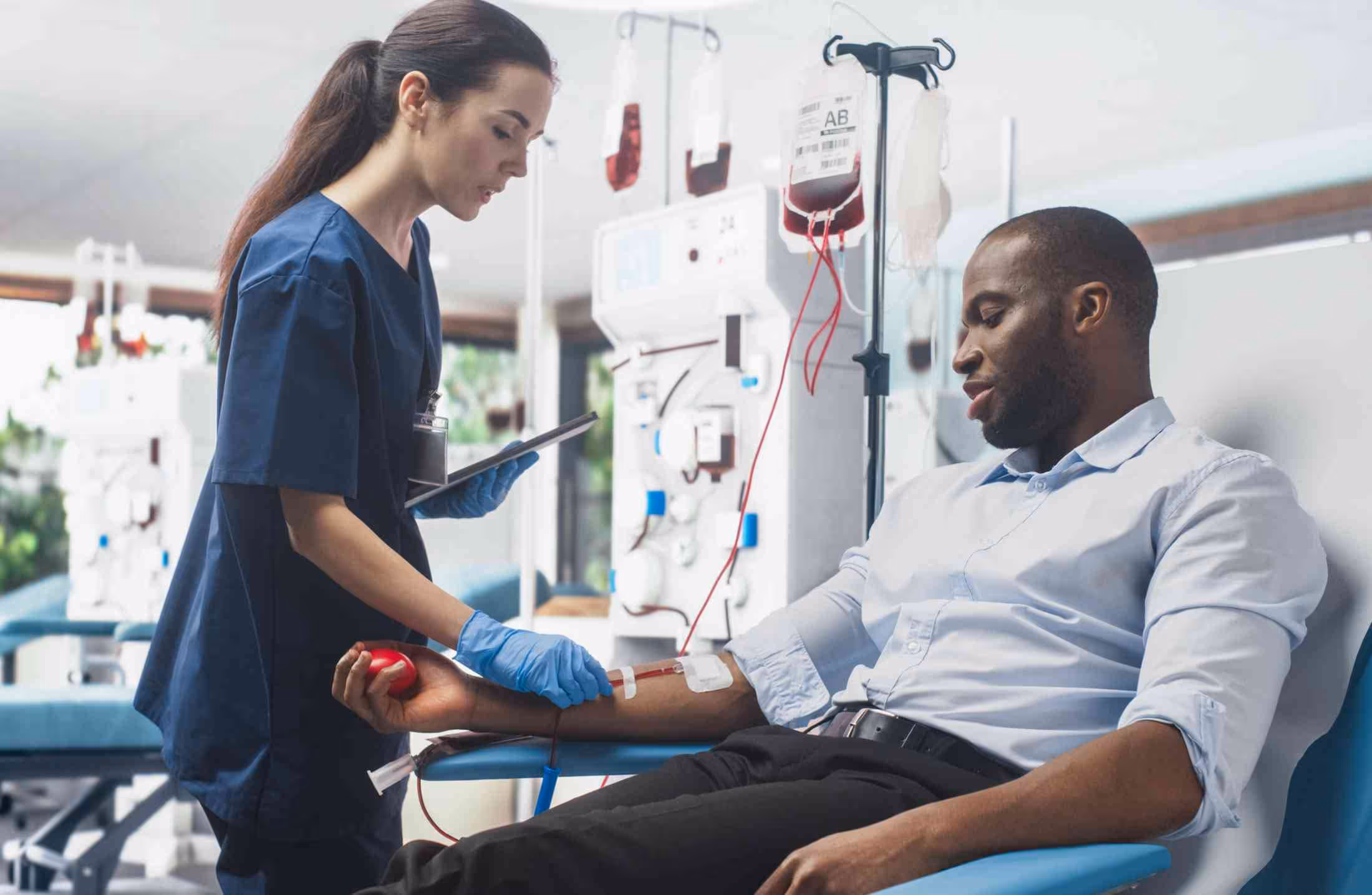 4 doenças ou situações onde a transfusão de sangue é necessária