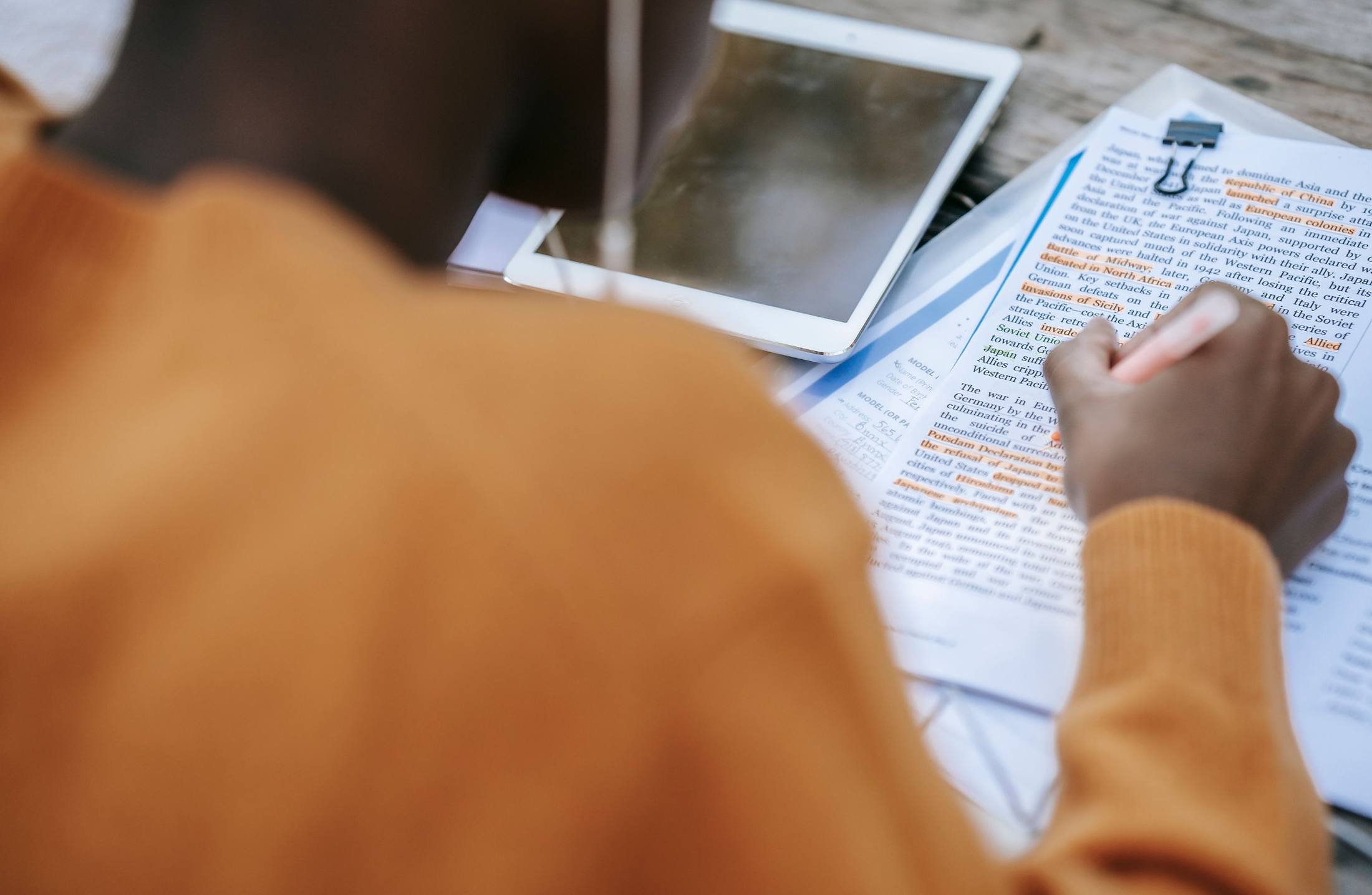 Estudo ativo e passivo: o que não fazer?