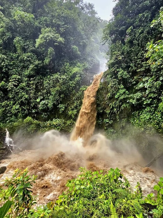 Heavy rainfall Costa Rica