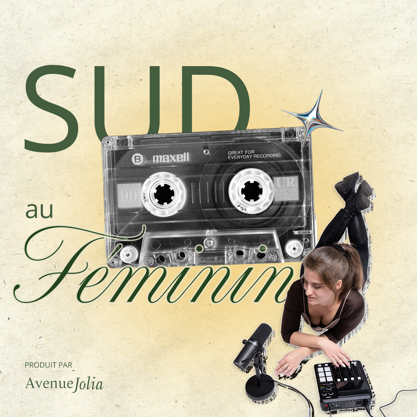 visuel podcast sud au feminin par avenue jolia