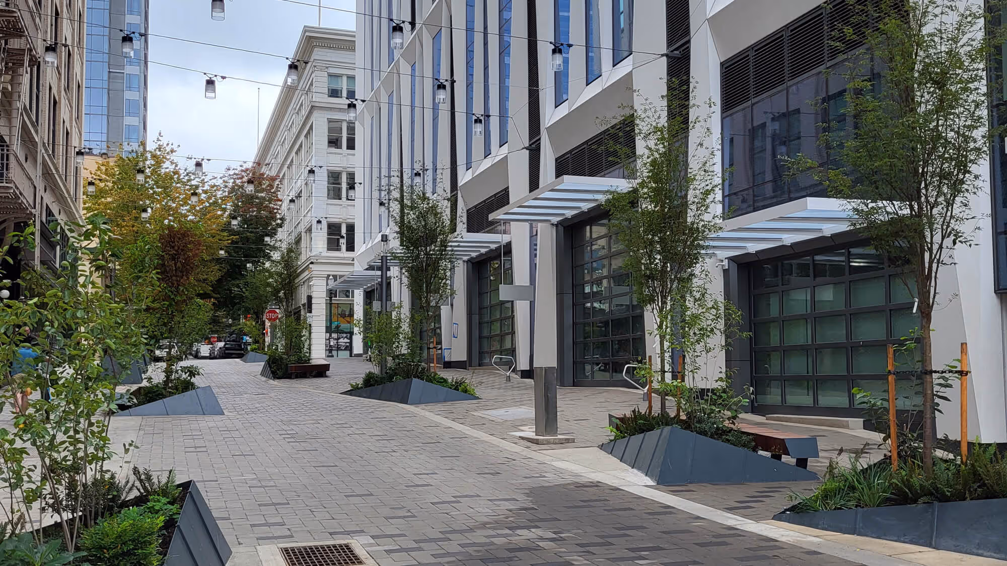Festival street outside FLOCK food gallery