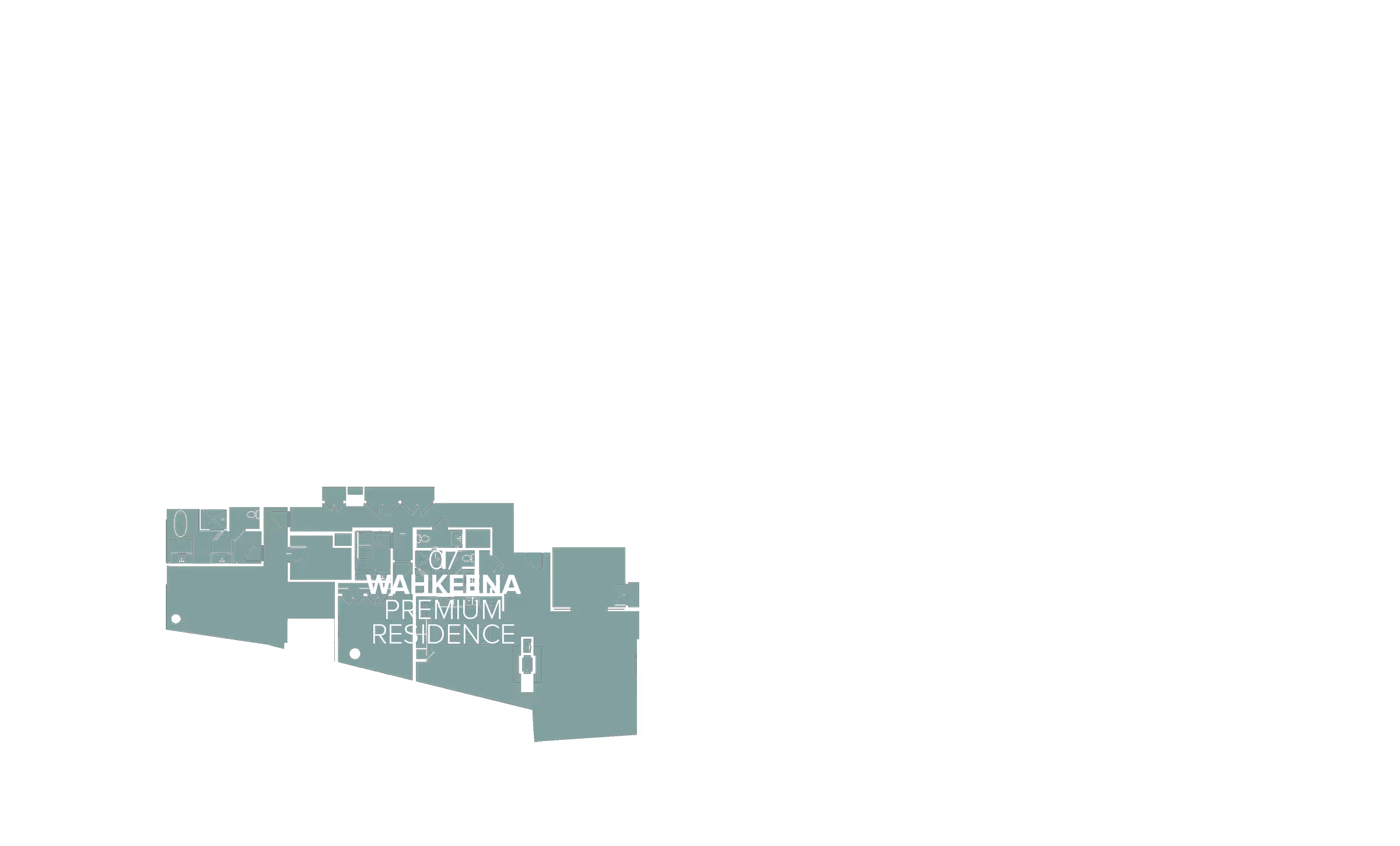 Floorplan overlay for Premium Residence 07