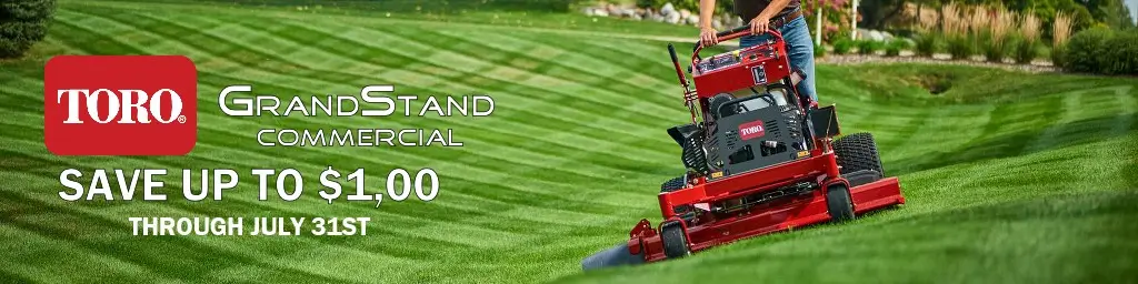SAVE $1000 on TORO GrandStand
