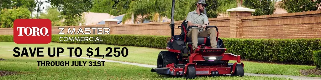 Save $1250 on TORO Z-Master
