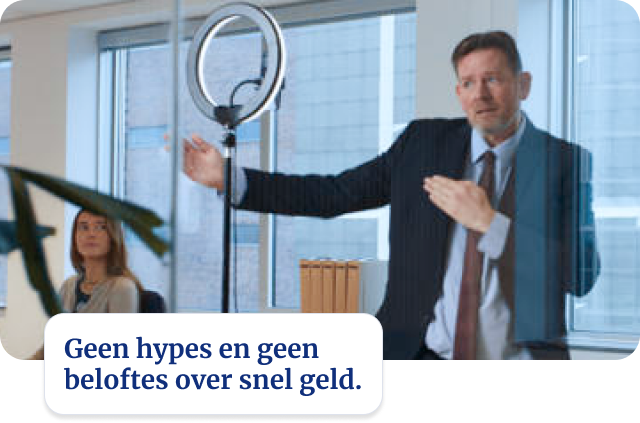 Geld laten beleggen in beleggingsapp