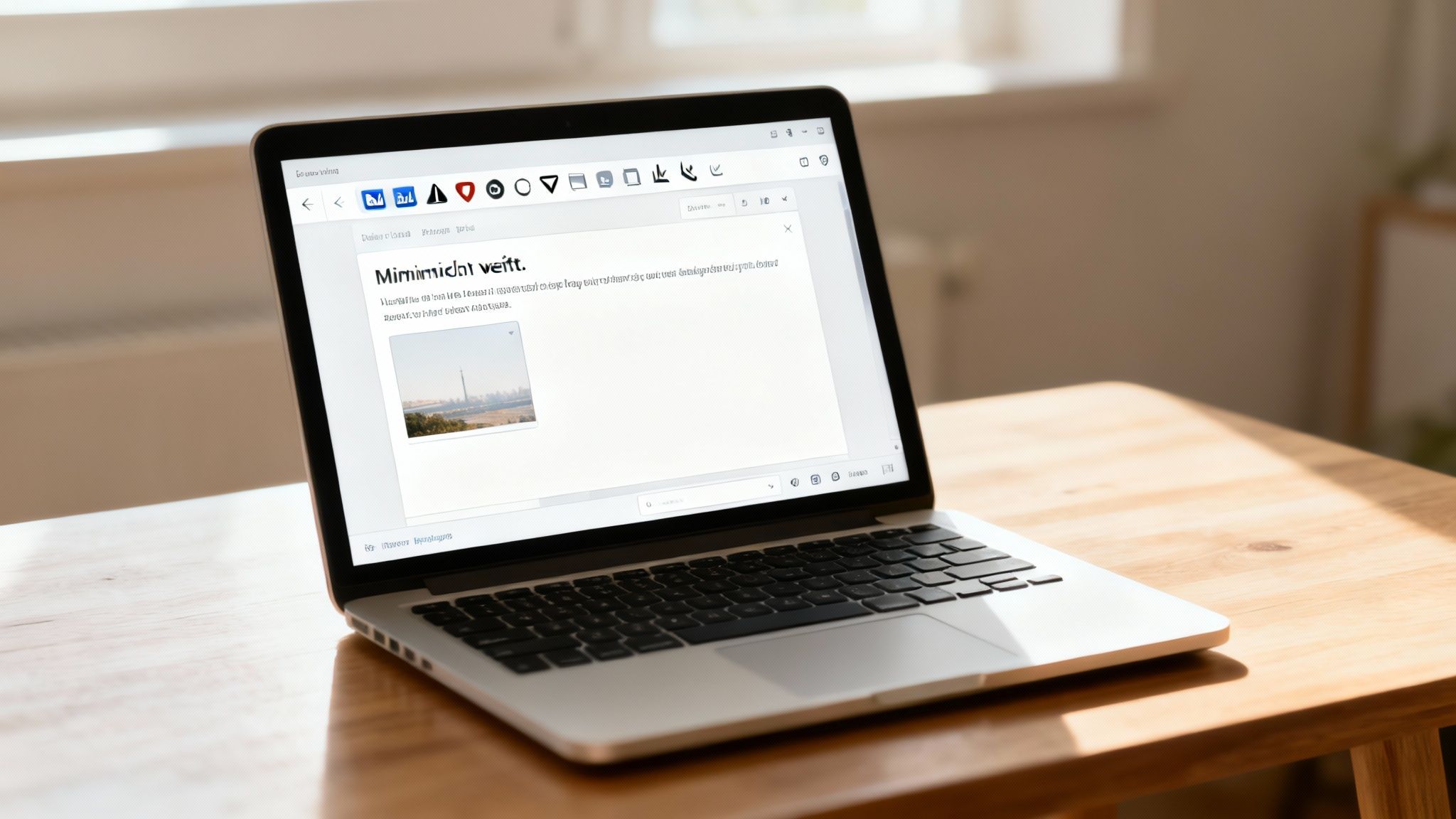 A screenshot of the Webflow CMS rich text editor, showing various formatting options like headings, bold, italics, lists, and image embedding.