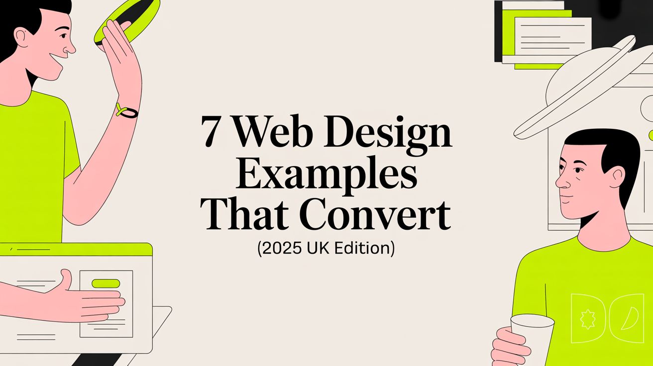 7 Web Design Examples That Convert (2025 UK Edition)