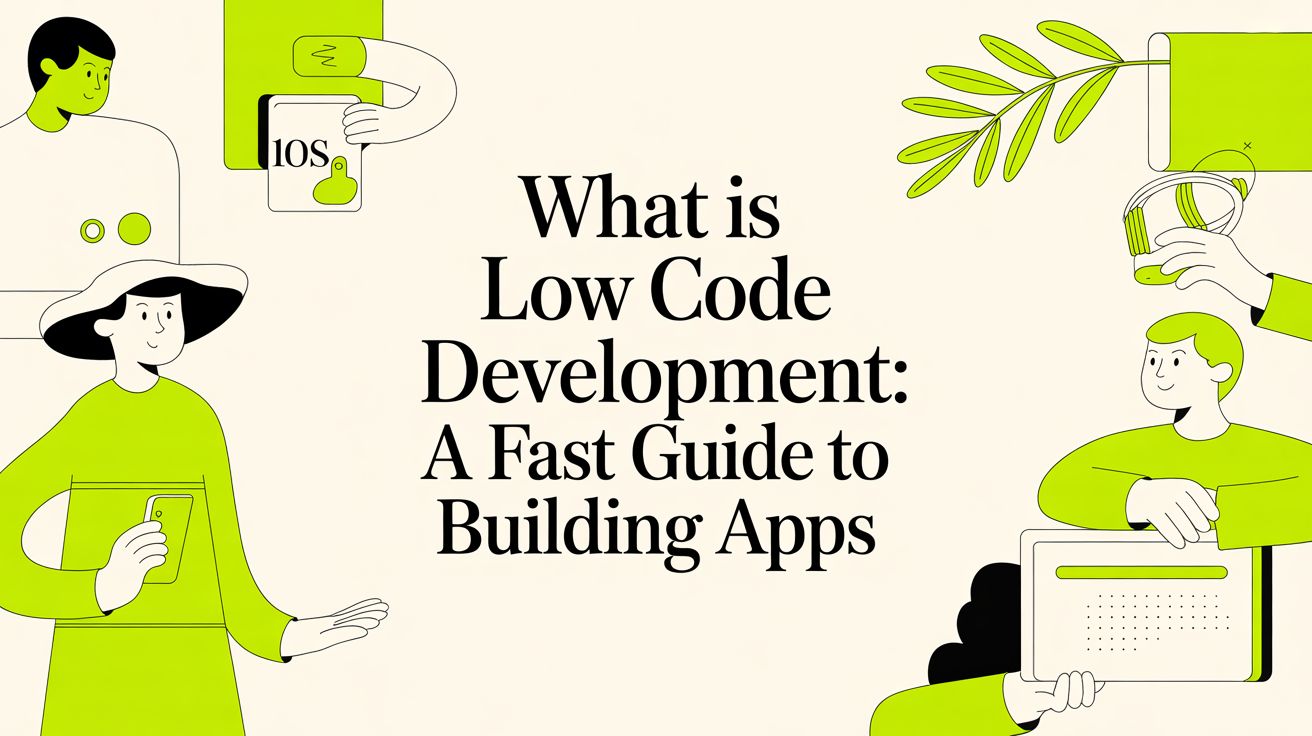 what is low code development: A fast guide to building apps
