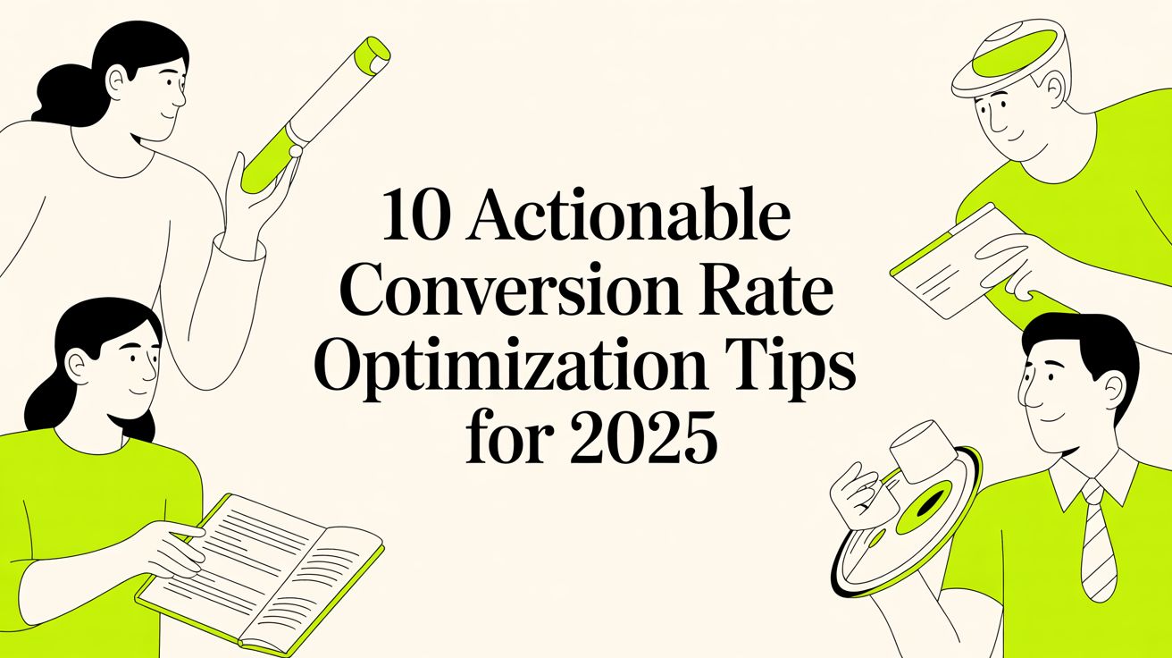 10 Actionable Conversion Rate Optimization Tips for 2025