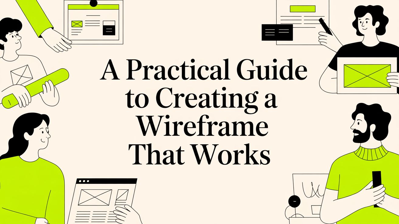A Practical Guide to Creating a Wireframe That Works