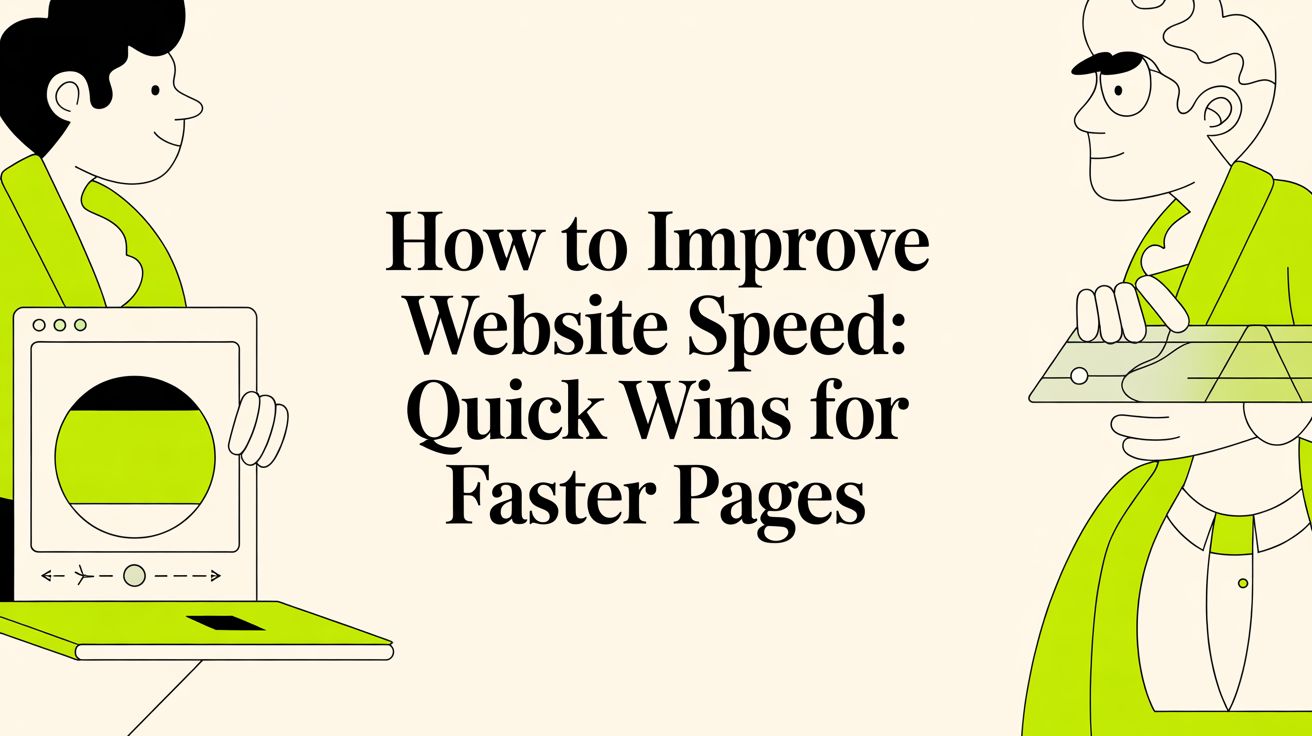 How to Improve Website Speed: Quick Wins for Faster Pages