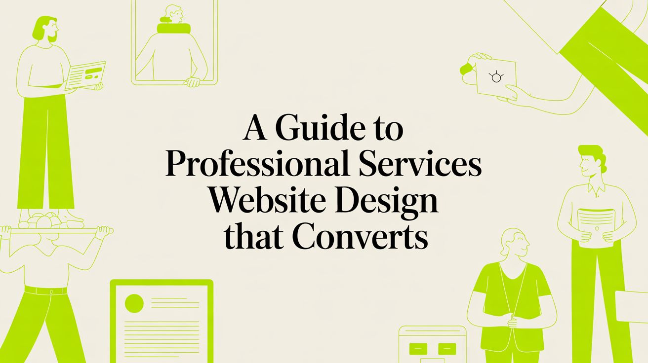 A Guide to Professional Services Website Design That Converts