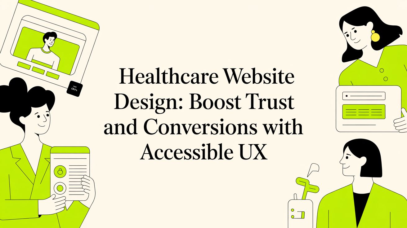 Healthcare Website Design: Boost Trust and Conversions with Accessible UX