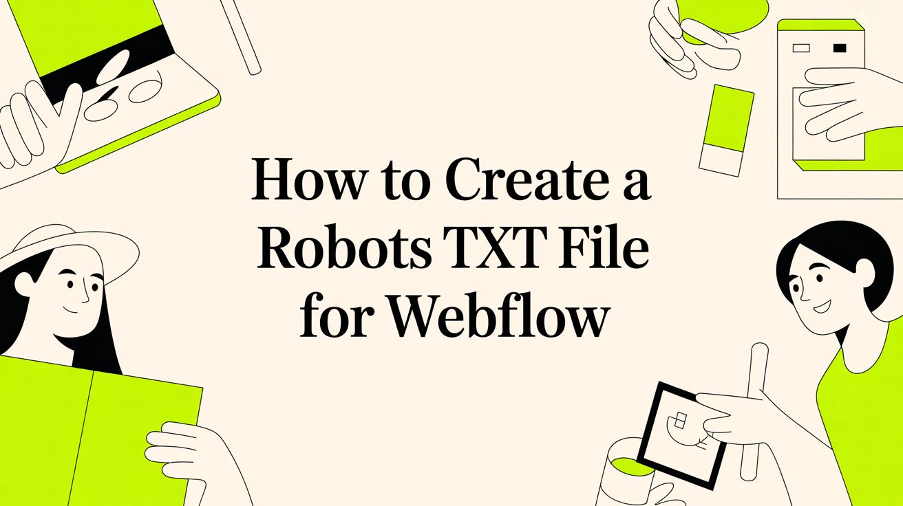 How to Create a Robots txt File for Webflow