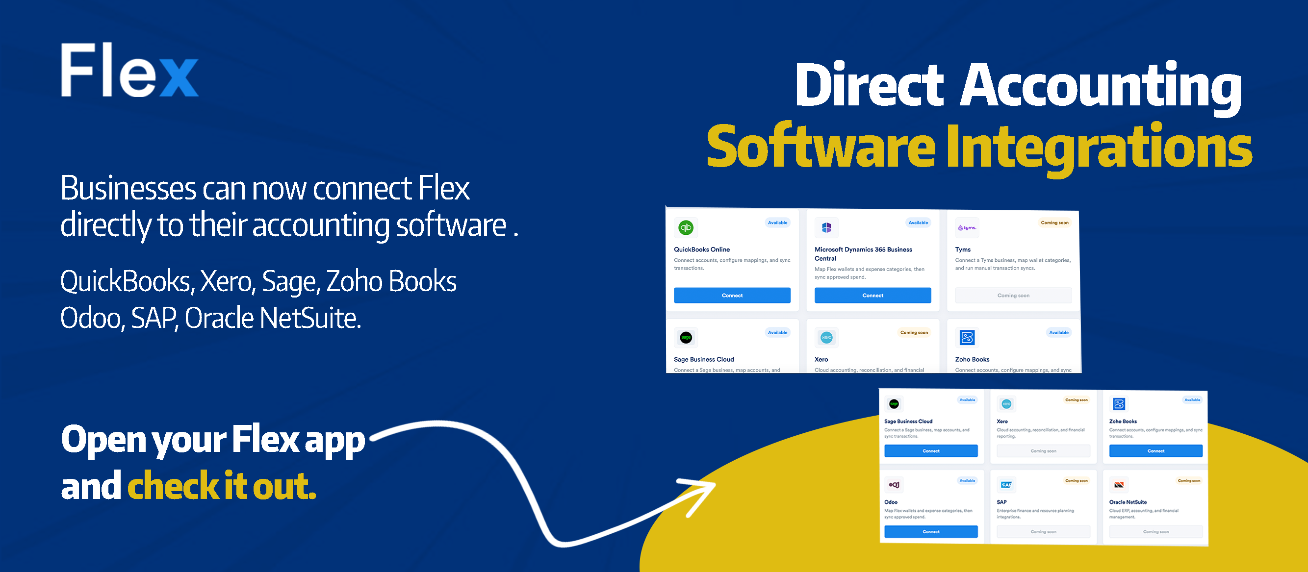 Connect Your Accounting Software to Flex for End-to-End Spend Management