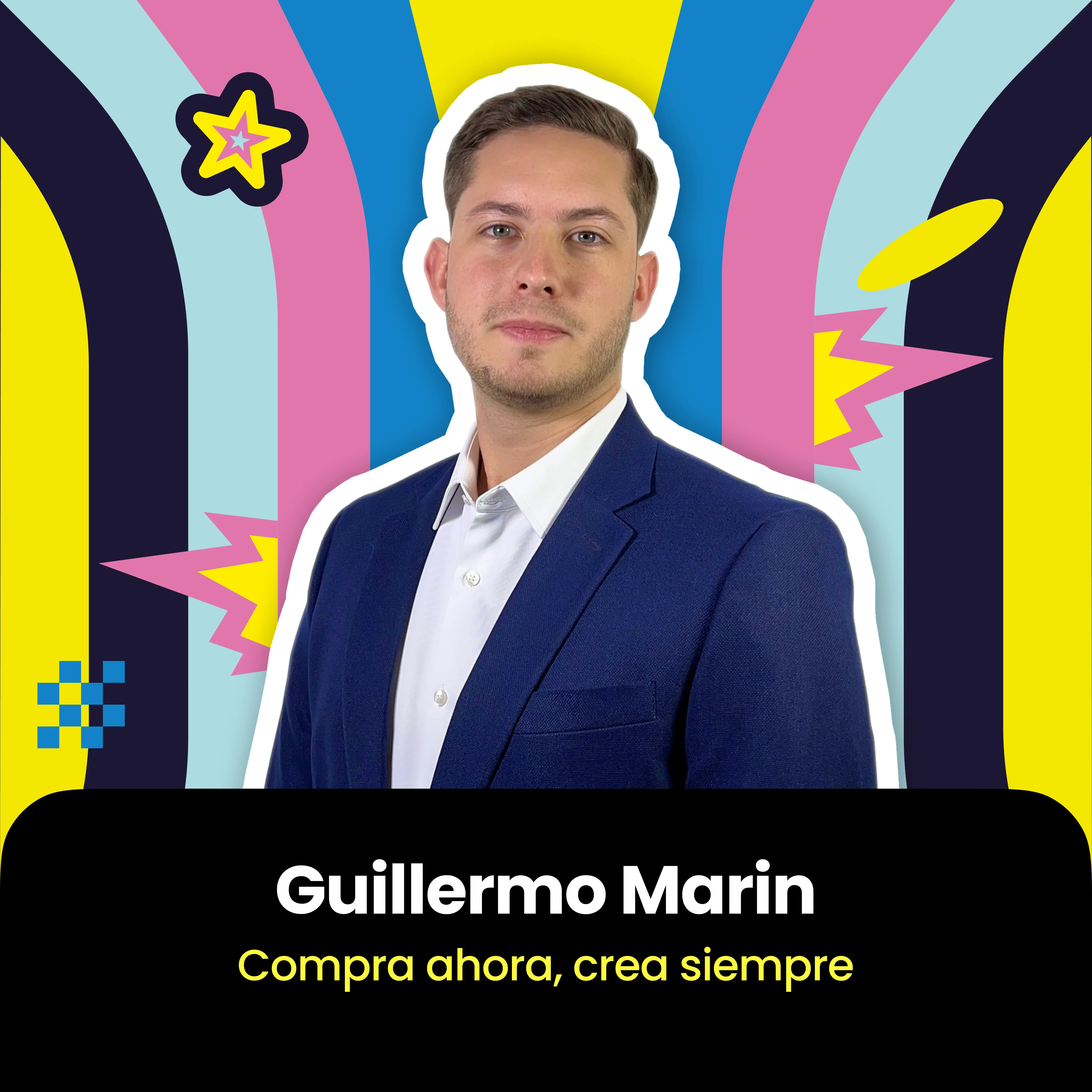 Ponencia: Compra ahora, crea siempre. Ponente: Guillermo Marin
