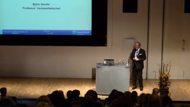 Björn Gerdle, professor, verksamhetschef, Smärt- och rehabiliteringscentrum, US, Linköping