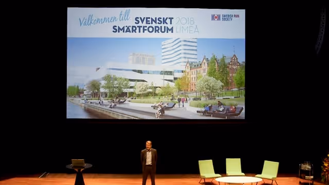 Anders Sylvan, landstingsdirektör Anna Bjarnegård, ordförande, Swedish Pain Society Britt-Marie Stålnacke, professor, Umeå Universitet