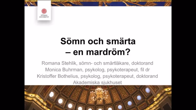 Romana Stehlik och Kristoffer Bothelius