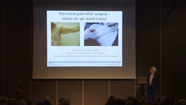 Audun Stubhaug, Professor i anestesiologi, Oslo Universitetssjukhus