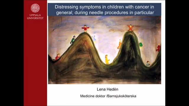 Lena Hedén, barnsjuksköterska, medicine doktor, Akademin för vård, arbetsliv och välfärd, Högskolan i Borås och Institutionen för kvinnors- och barns hälsa, Uppsala universitet.