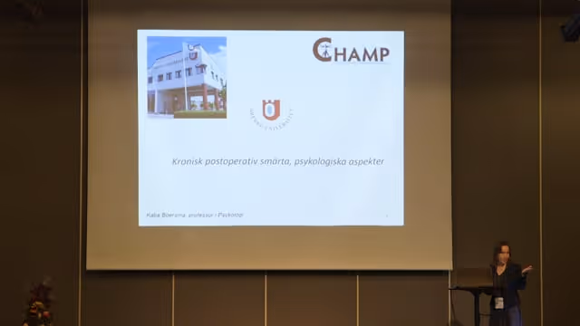 Katja Boersma, professor i psykologi vid Örebro universitet och medlem i Center for Health and Medical Psychology (CHAMP)